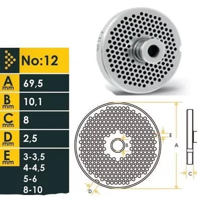 Šajba mlynček 12/2 nerez/inox – Obrázok 2