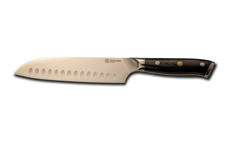 Santoku s výbrusmi 18 cm – Sečanský Chef